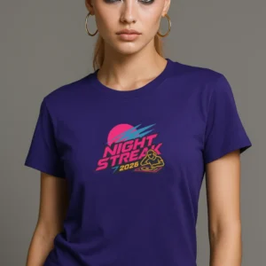 Night Streak™ 2026, Luxury Unisex Jersey Women’s Graphic Tee T-Shirt, Design 1